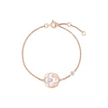 Color Blossom BB Sun Bracelet, Pink Gold, White Mother-of-Pearl and Diamond