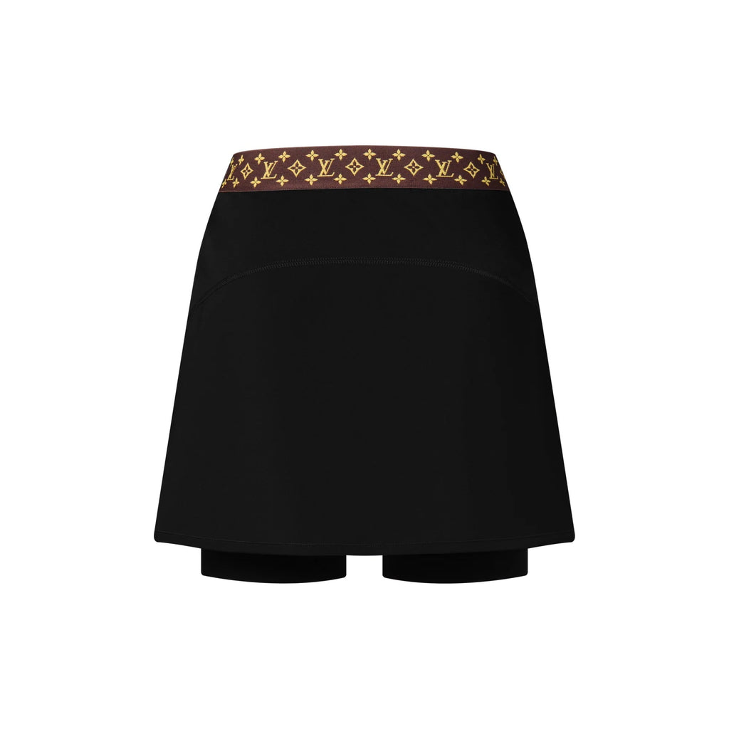 Monogram Accent Sports Skirt