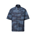Monogram Short-Sleeved Chambray Shirt