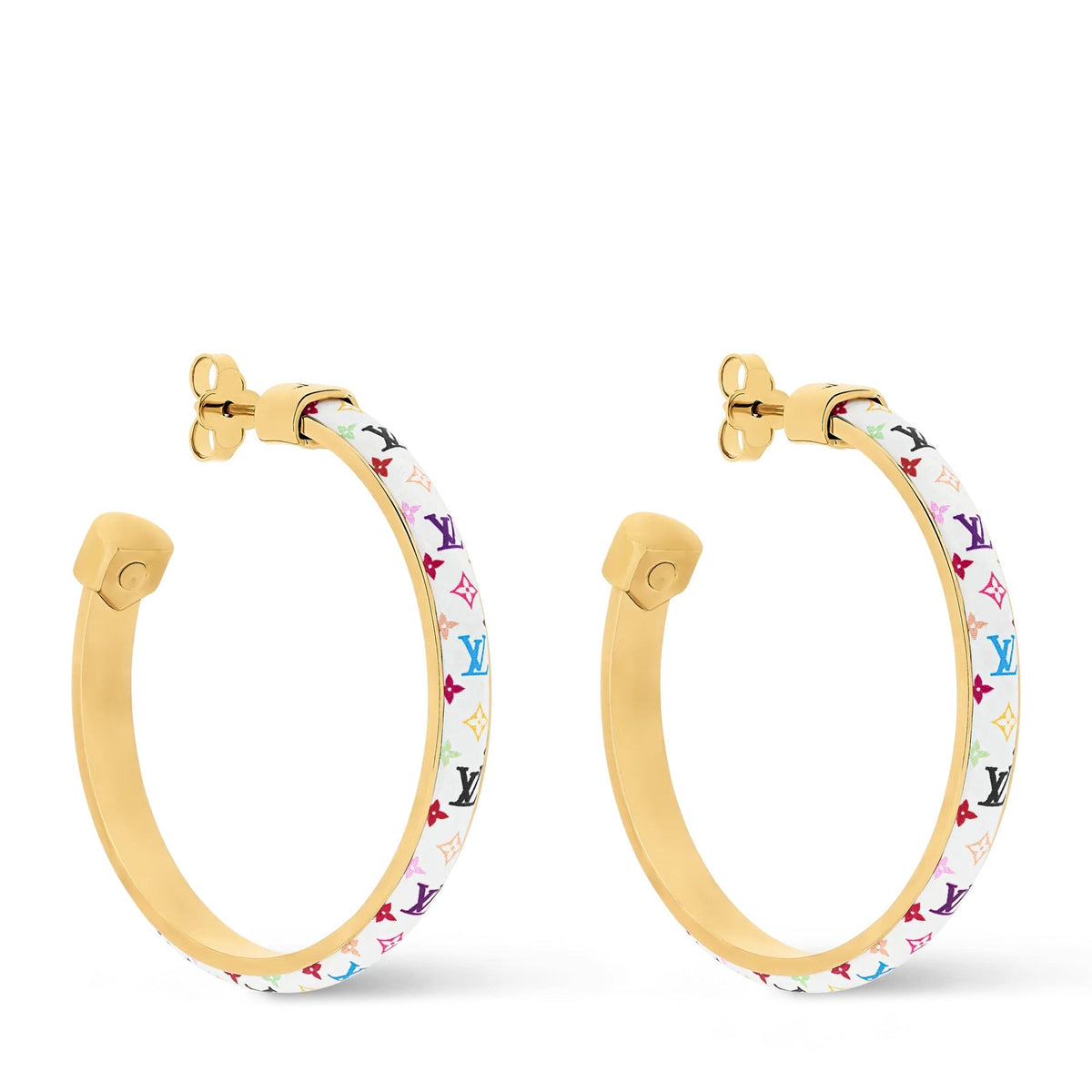 LV x TM Monogram Multicolor Earrings