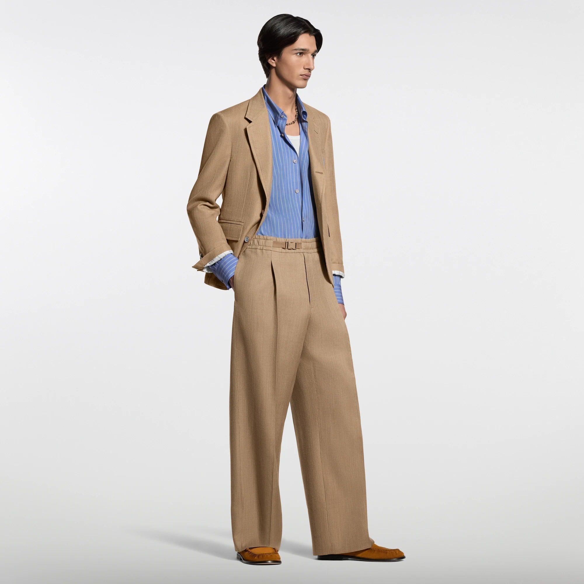 Buckle Drawstring Pants