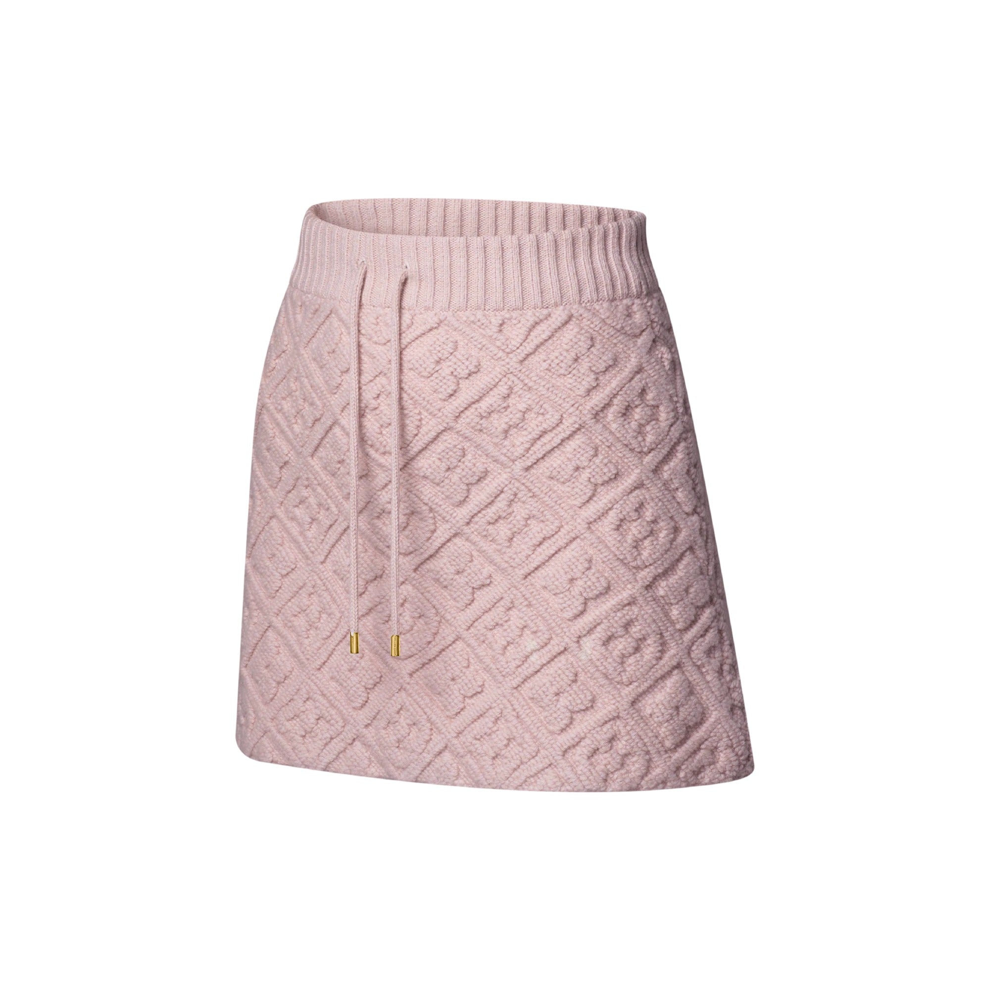 Monogram Toweling Mini Skirt