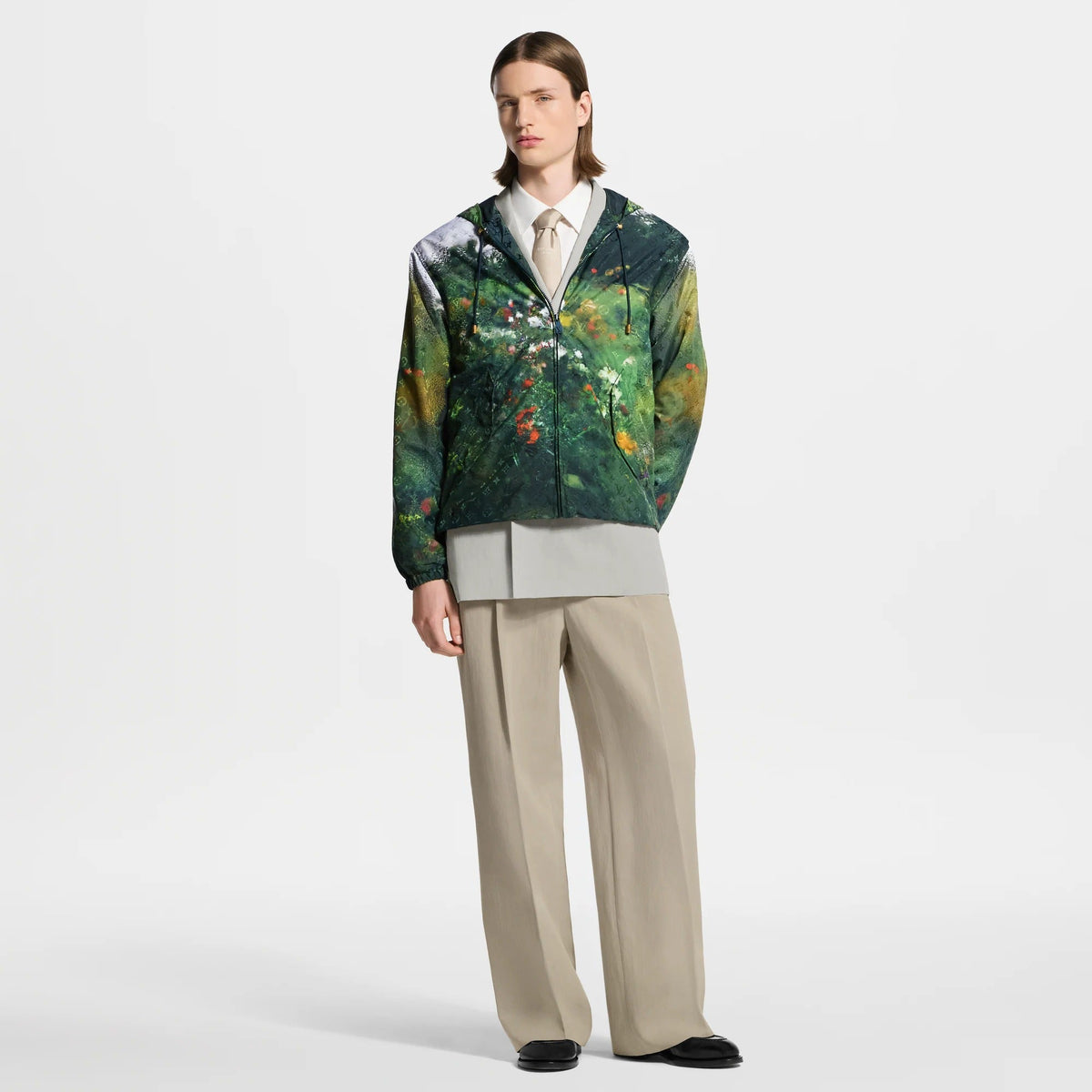 Monogram Printed Windbreaker