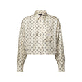Cropped Buckle Up Shirt