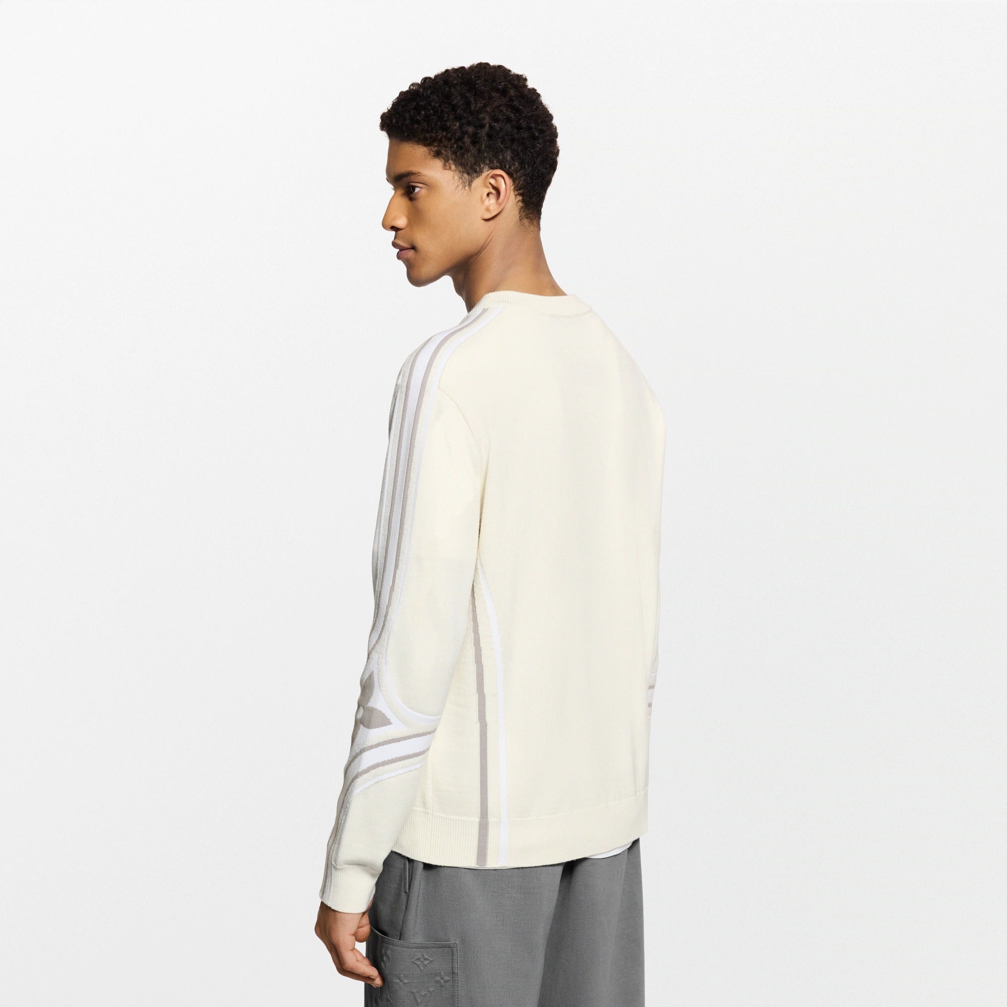 Graphic Knitted Crewneck