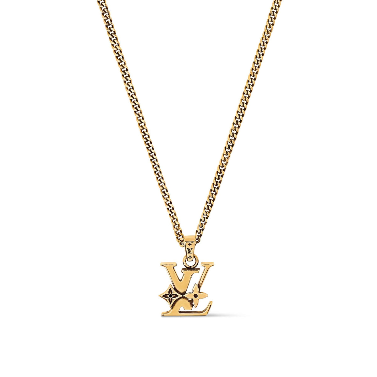 Monogram Row Pendant
