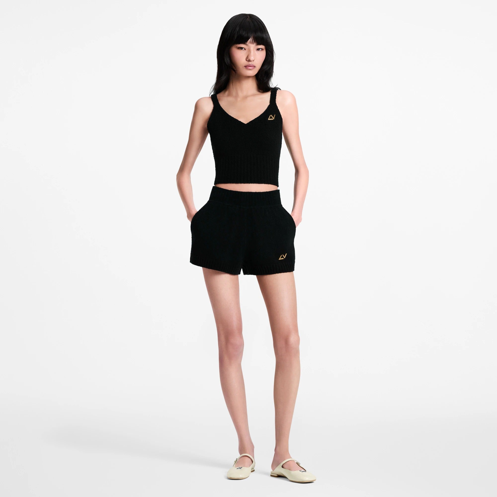 LV Twist Knit Tank Top