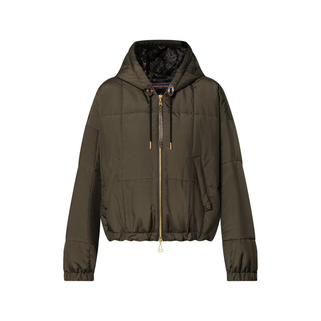 Quilted Zip-Up Jacket