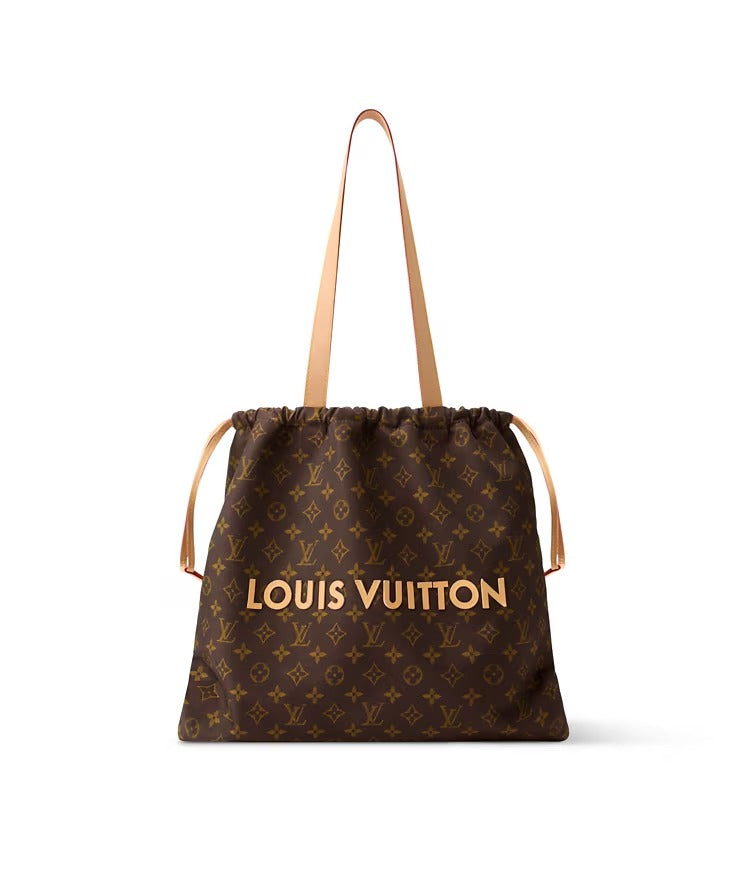 Dust Bag Tote Louis Vuitton Silk Tech