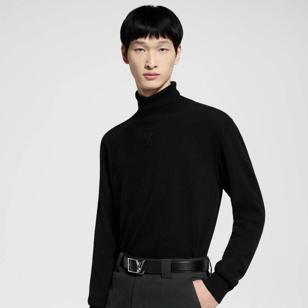 LVSE LV Embossed Turtle Neck