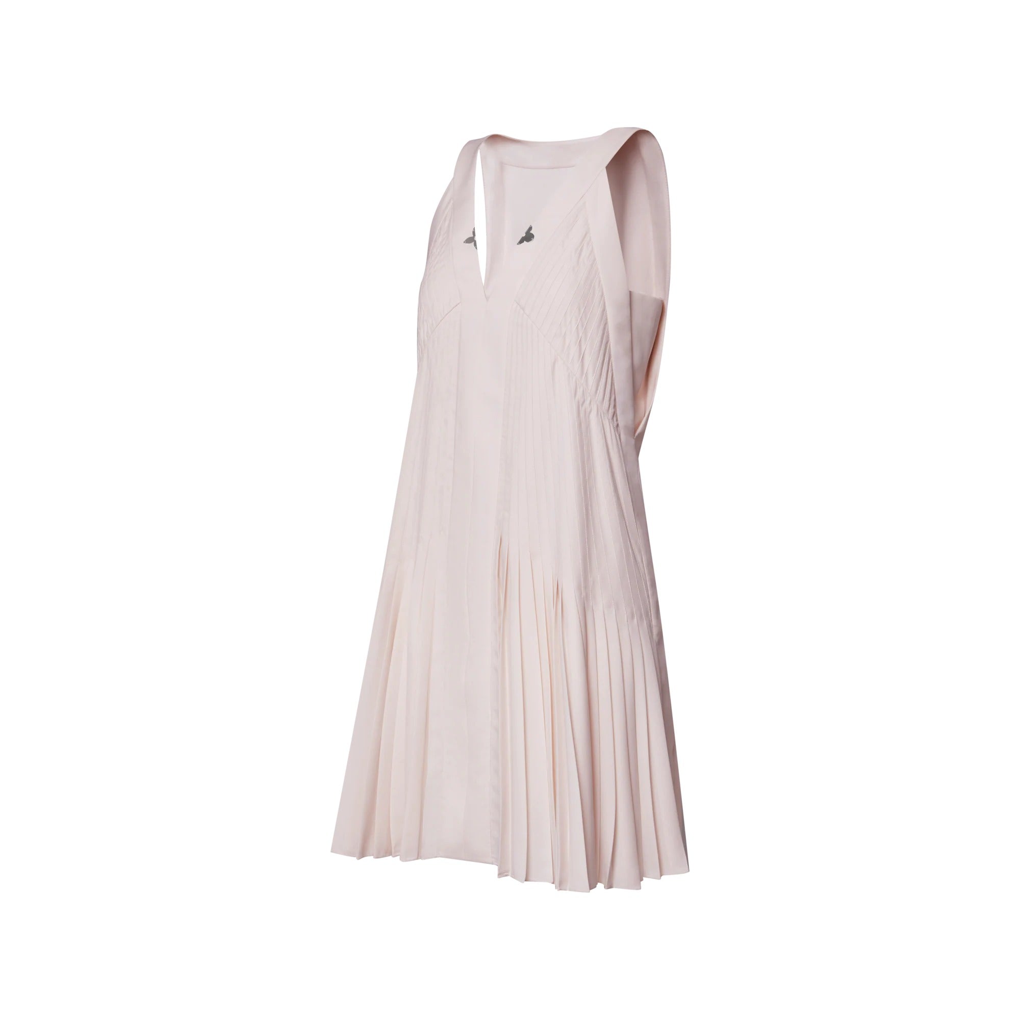 Pleat Accent Dress