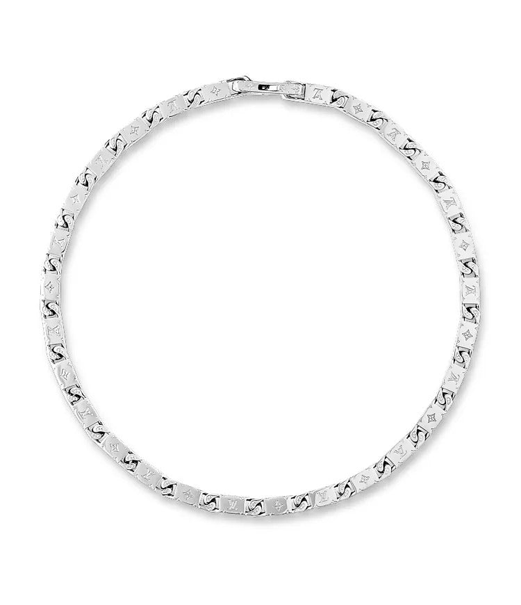 Monogram Tied Up Necklace