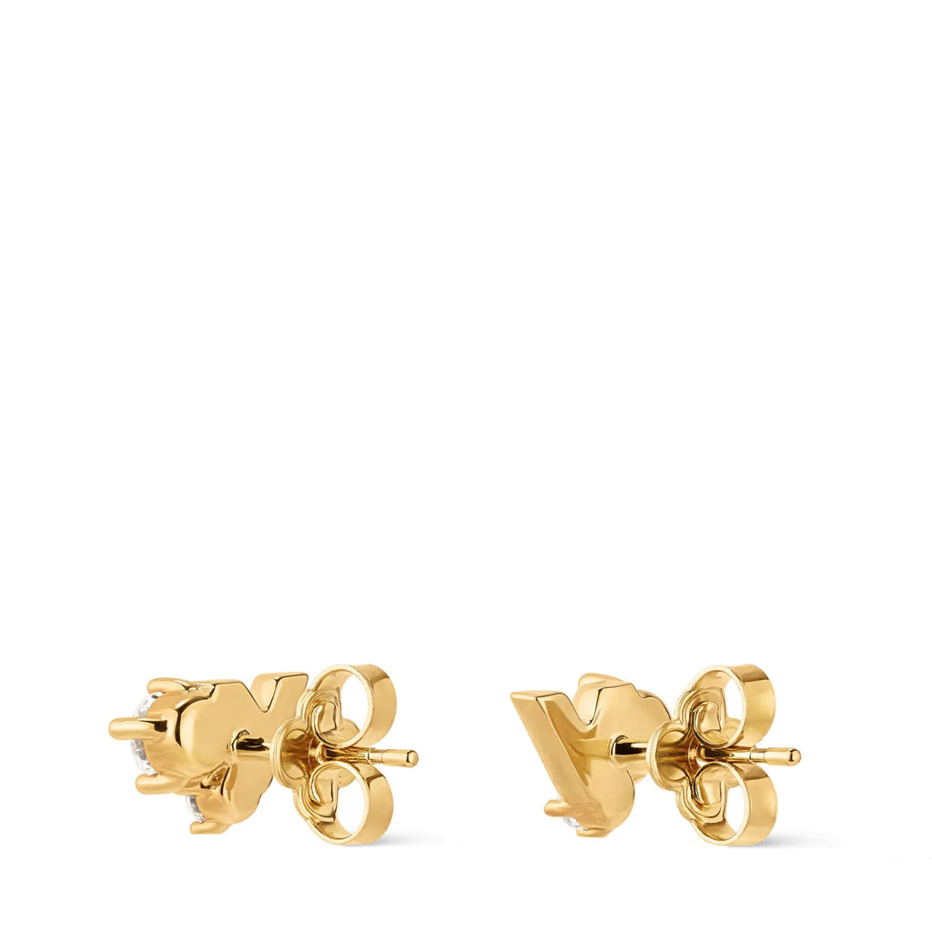 Essential V Strass PM Earrings