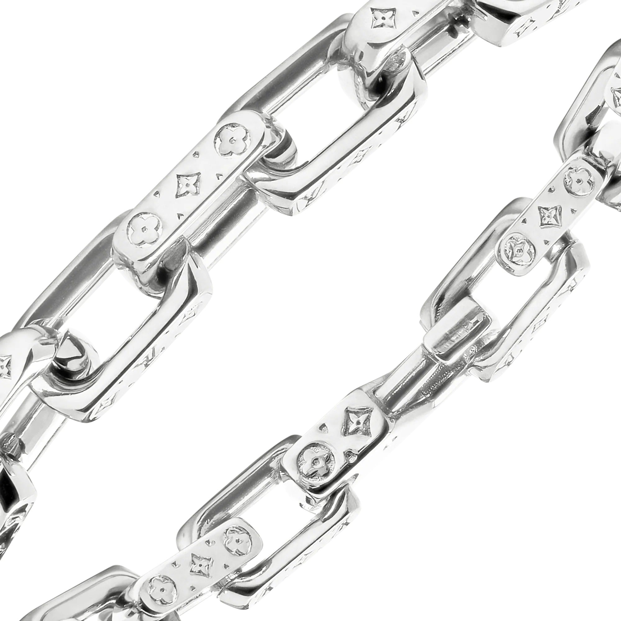 Mini Monogram Chain Bracelet