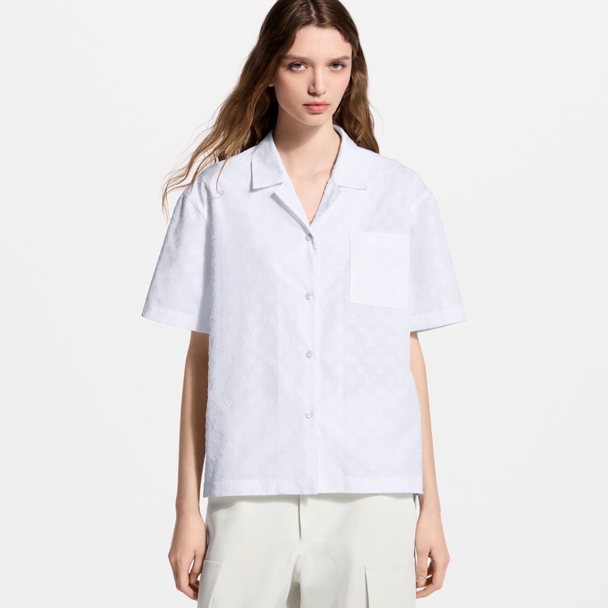 Fil Coupé Monogram Pajama Shirt