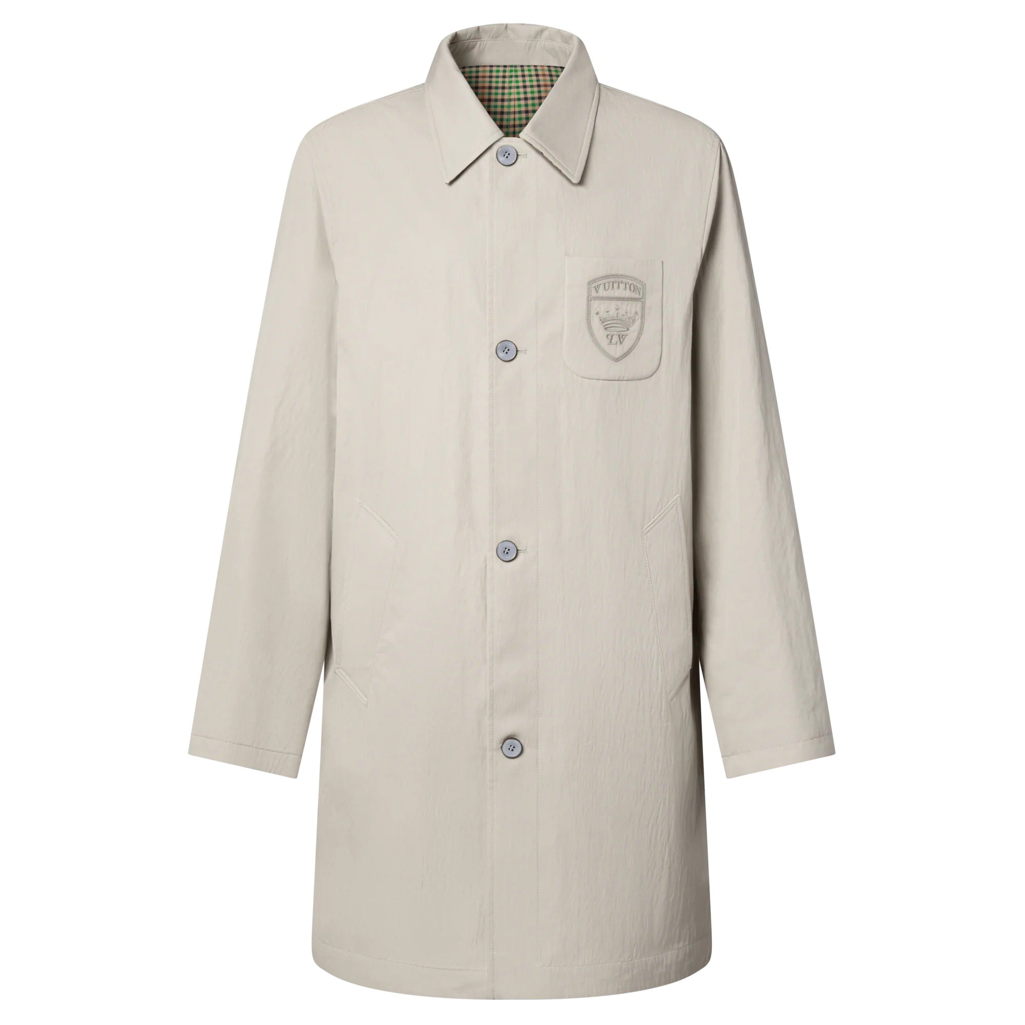 Graphic Reversible Raincoat