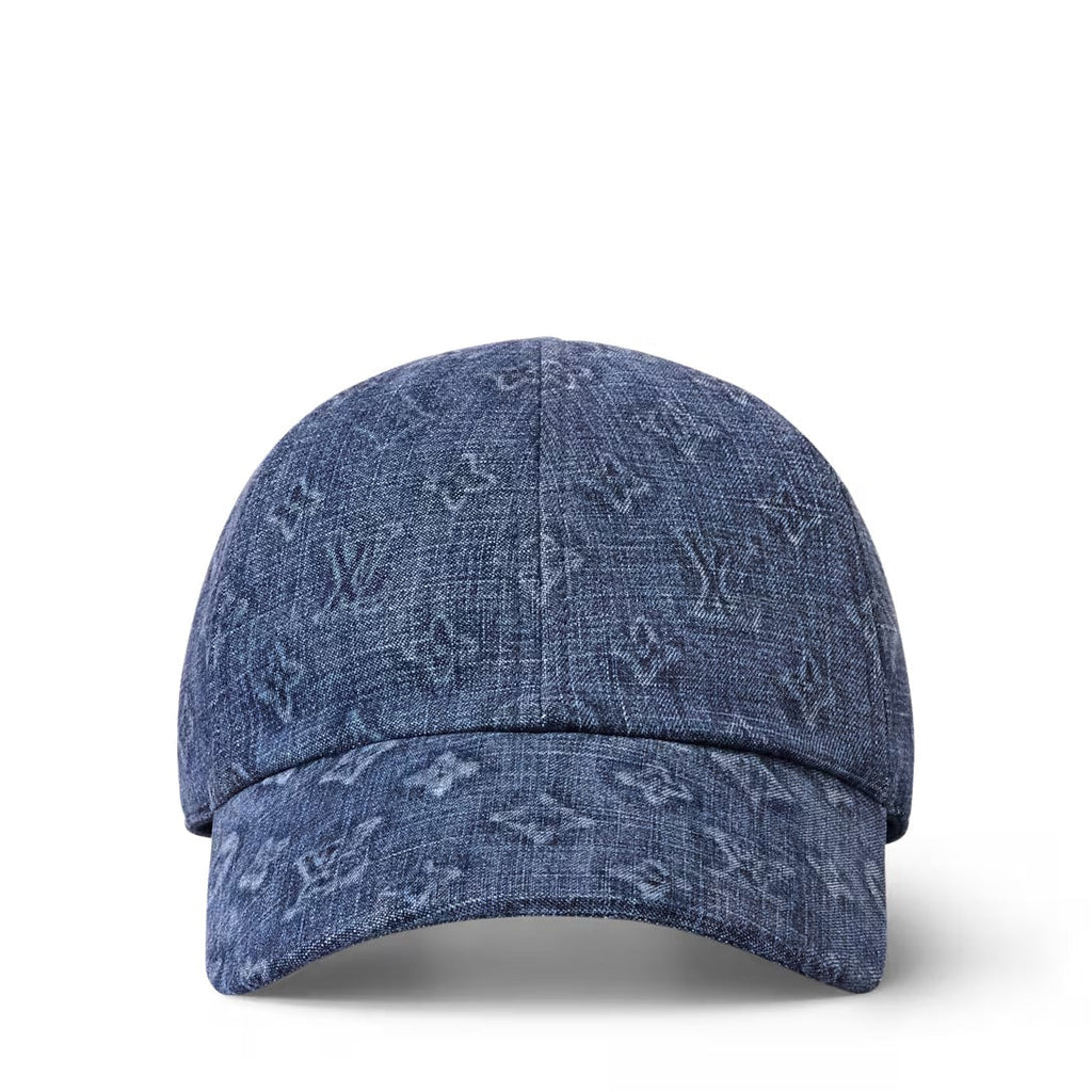 Washed Monogram Ghost Cap