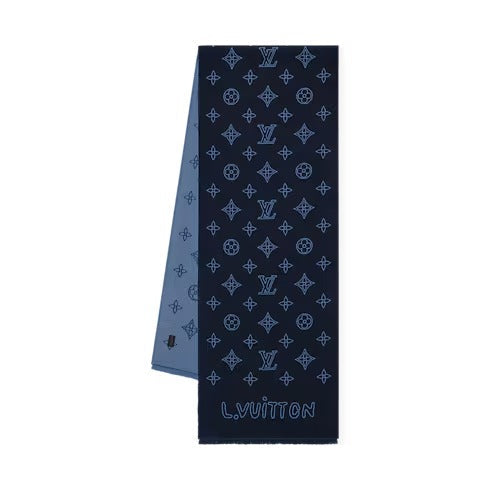 Monogram Blast Scarf