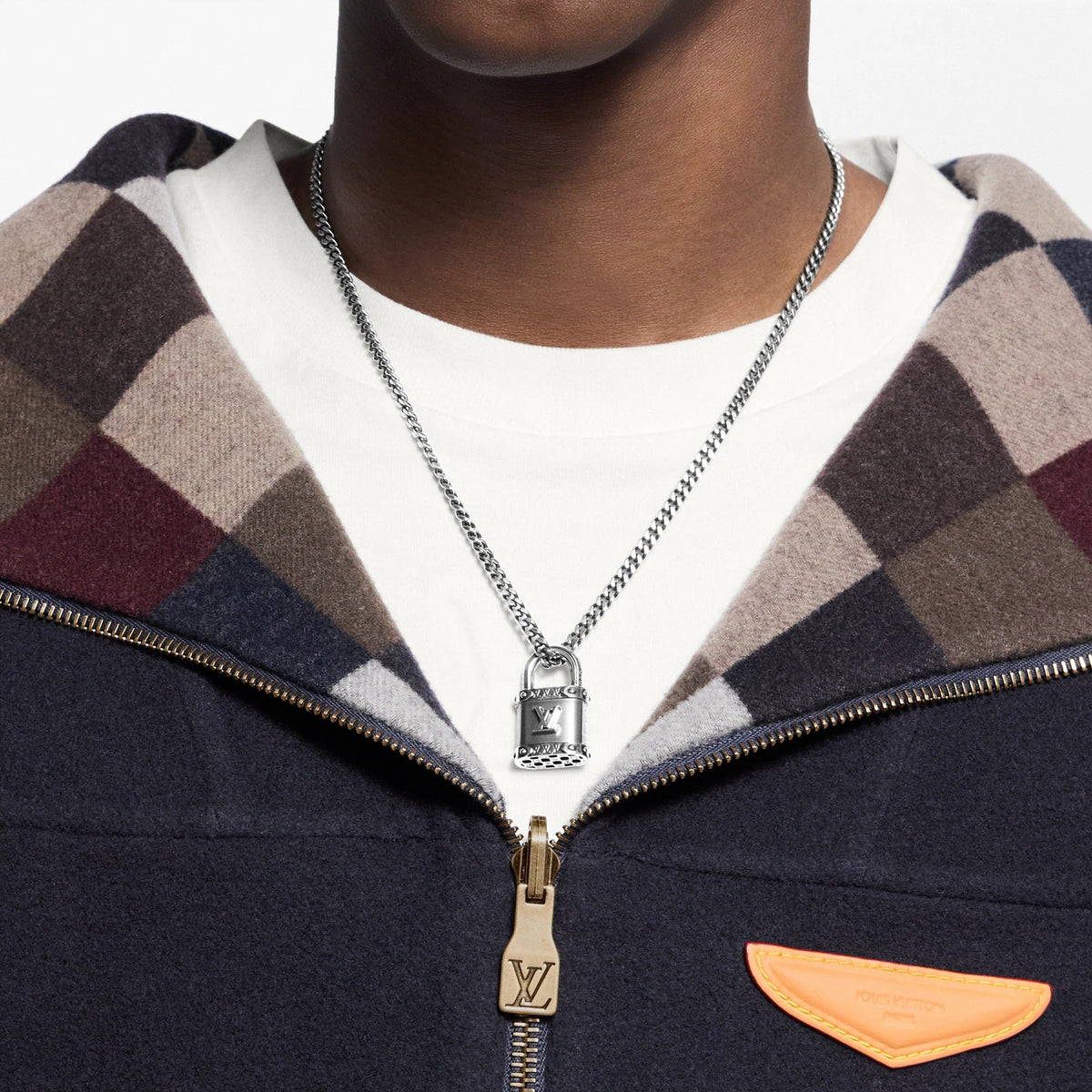 LV Lock Necklace