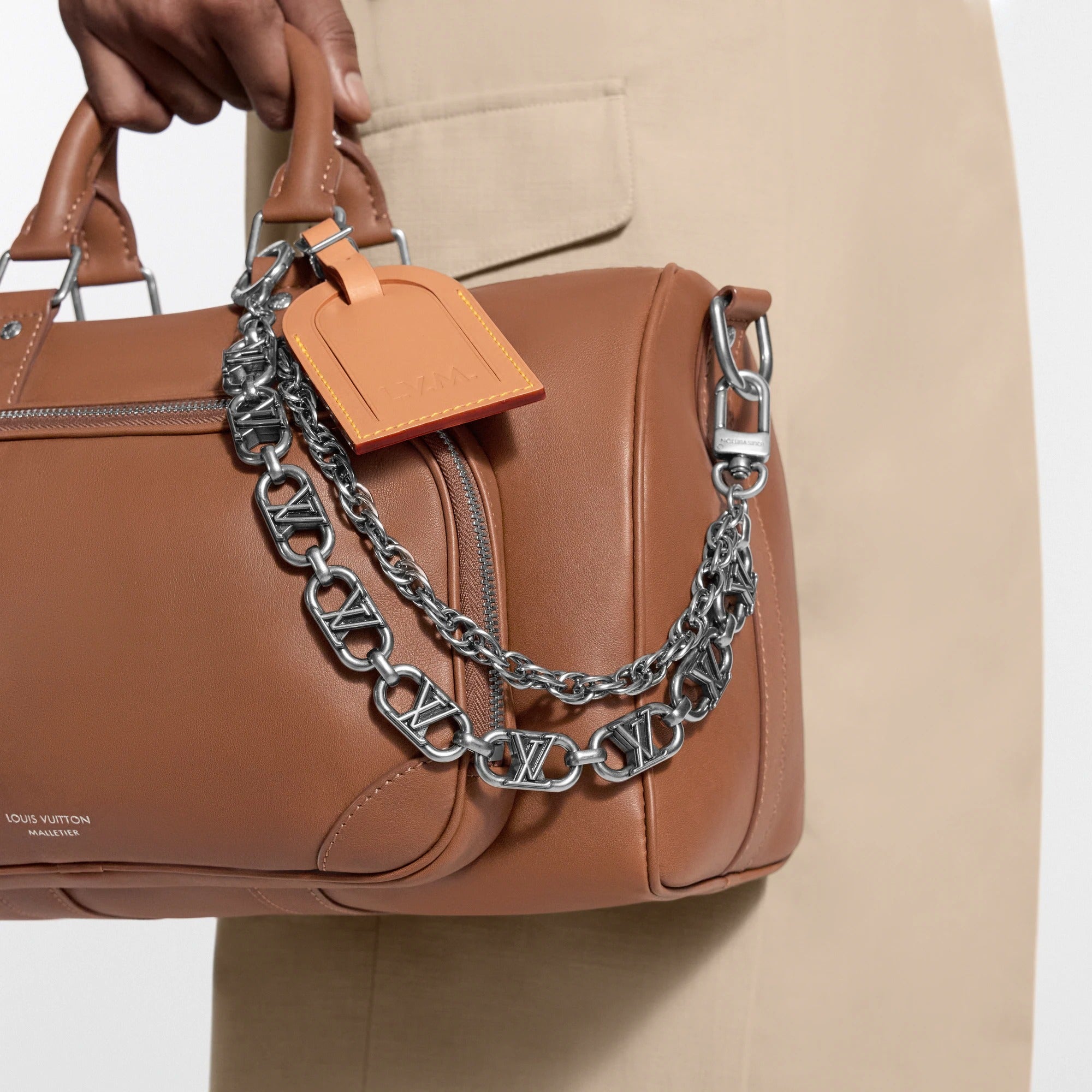 LV Flower Links Chain Belt