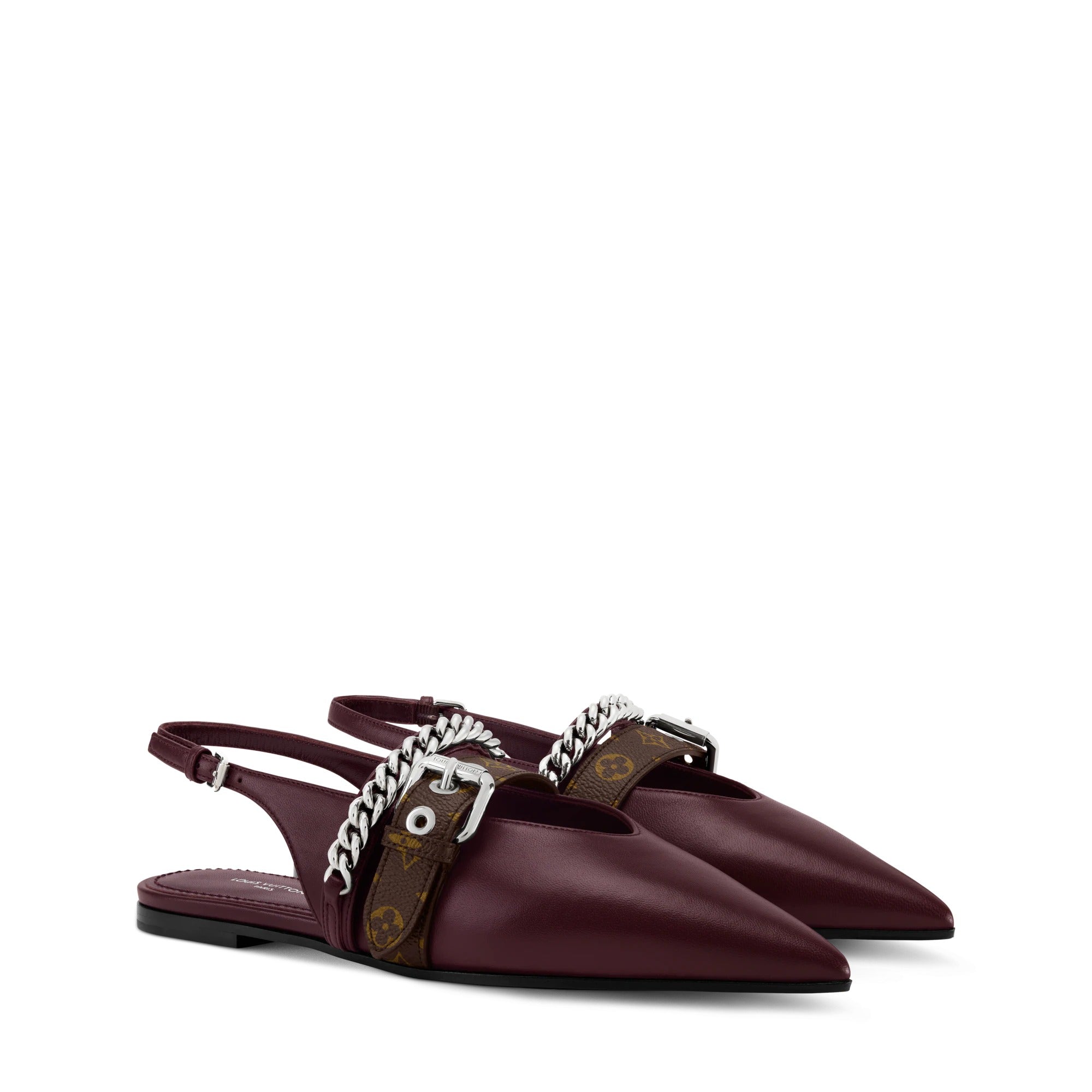 LV Vibe Slingback Flat Ballerina