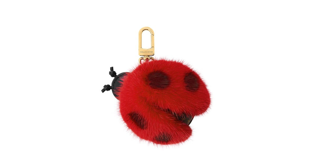 Ladybug Bag Charm