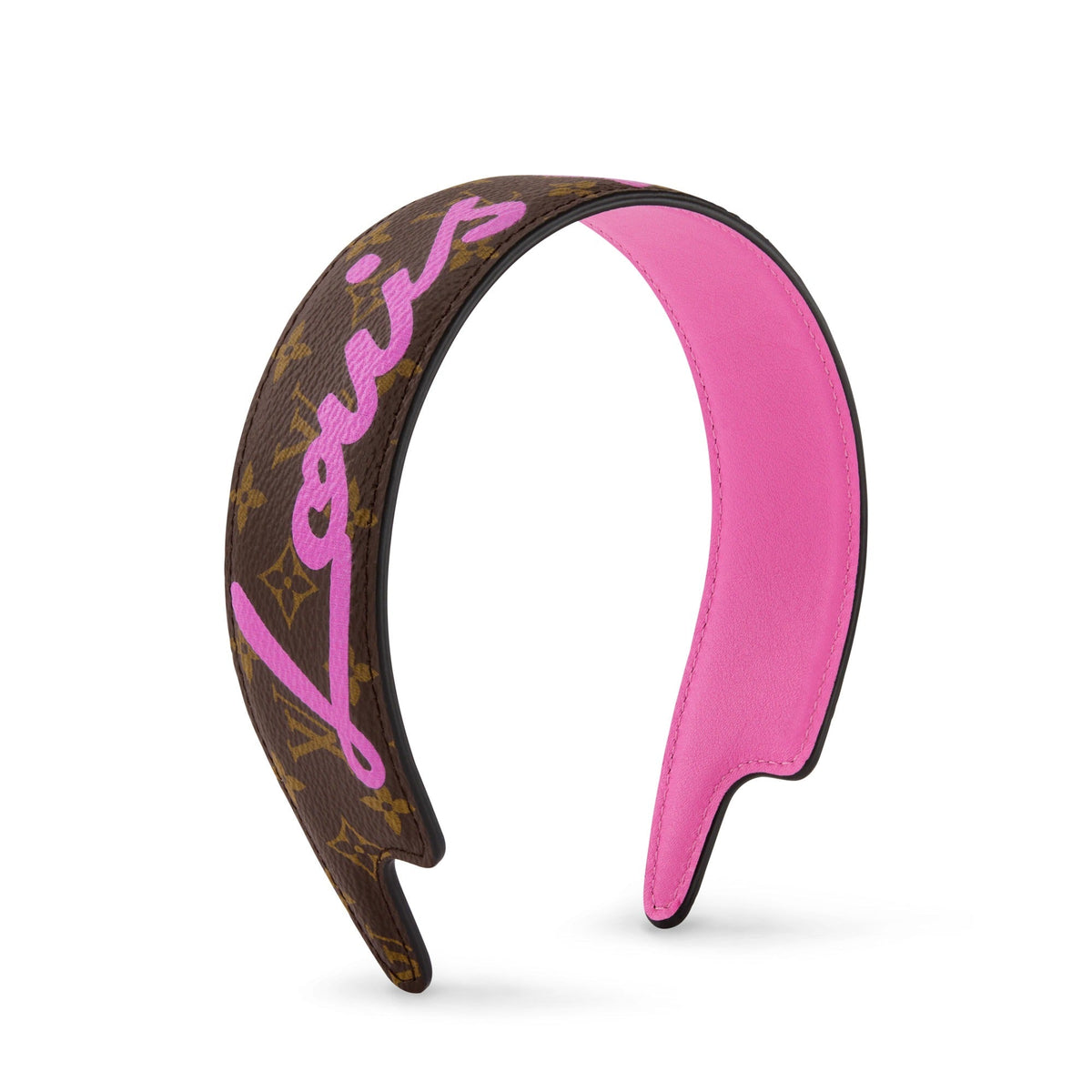 LV Script Headband
