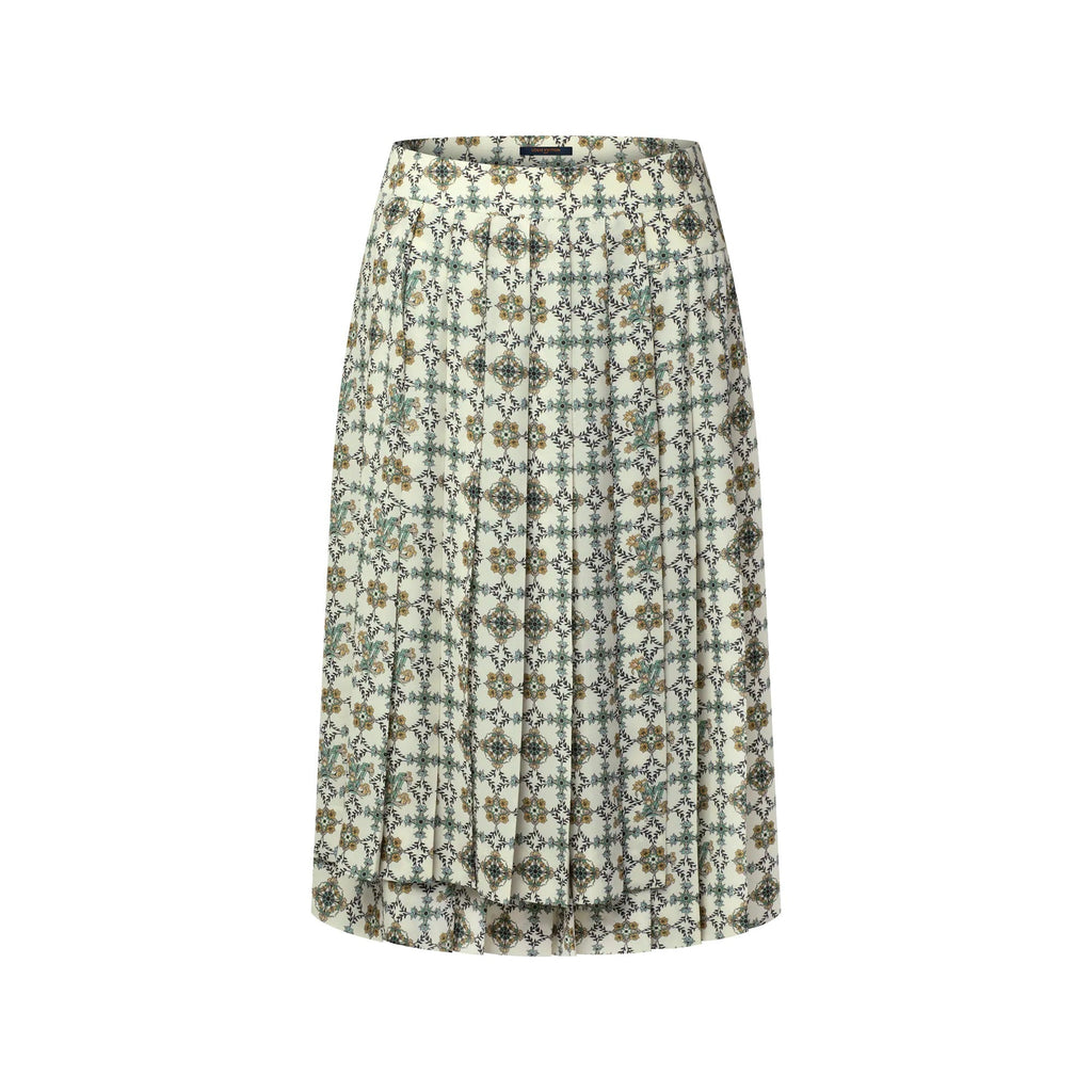 Nouveau Monogram Pleat Skirt