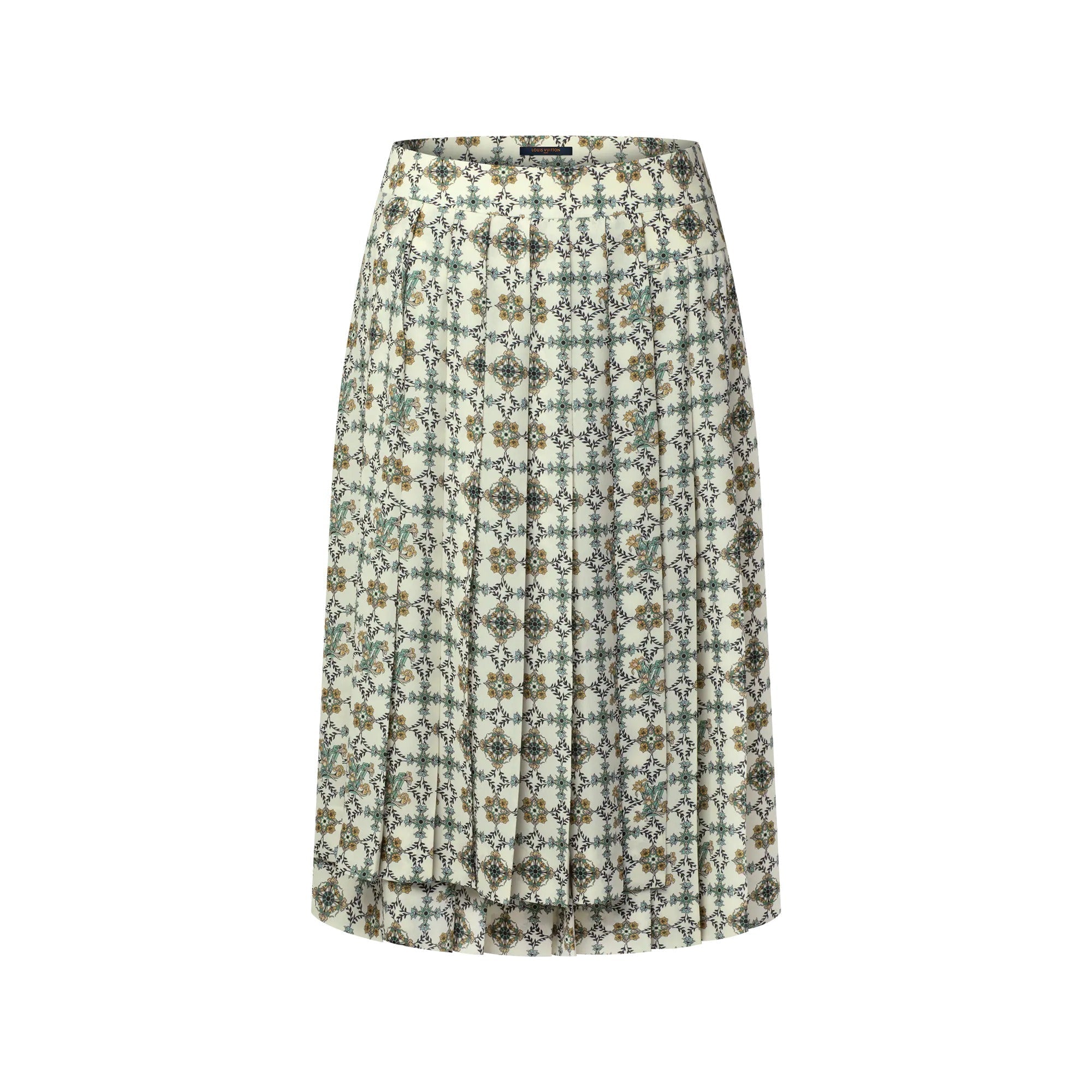 Nouveau Monogram Pleat Skirt