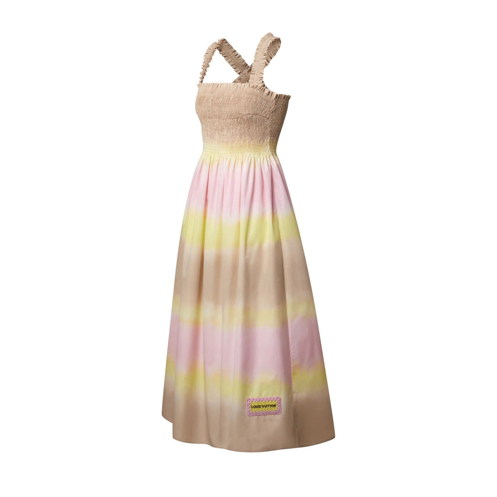 Tie Dye Smocked Dress