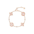 Color Blossom BB Star andSun Multi-Motif Bracelet, Rose Gold, Pink Mother-of-Pearl and Diamonds