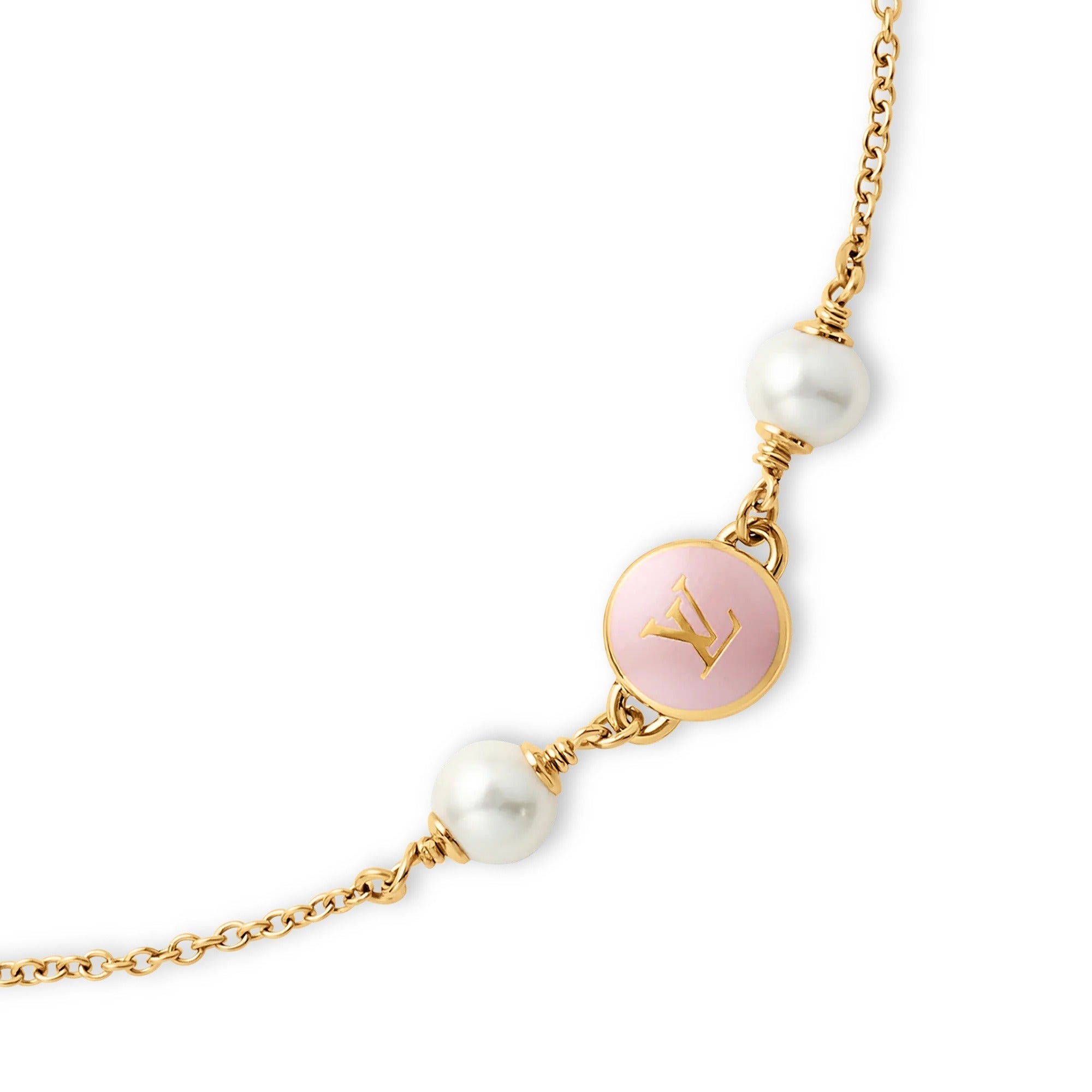 LV Pearly Confetti Necklace