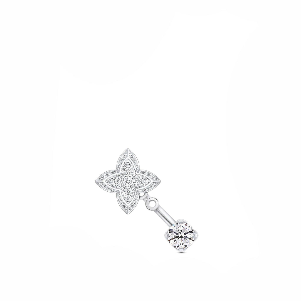 LV Diamonds Double Stud, Round Brilliant cut - per unit