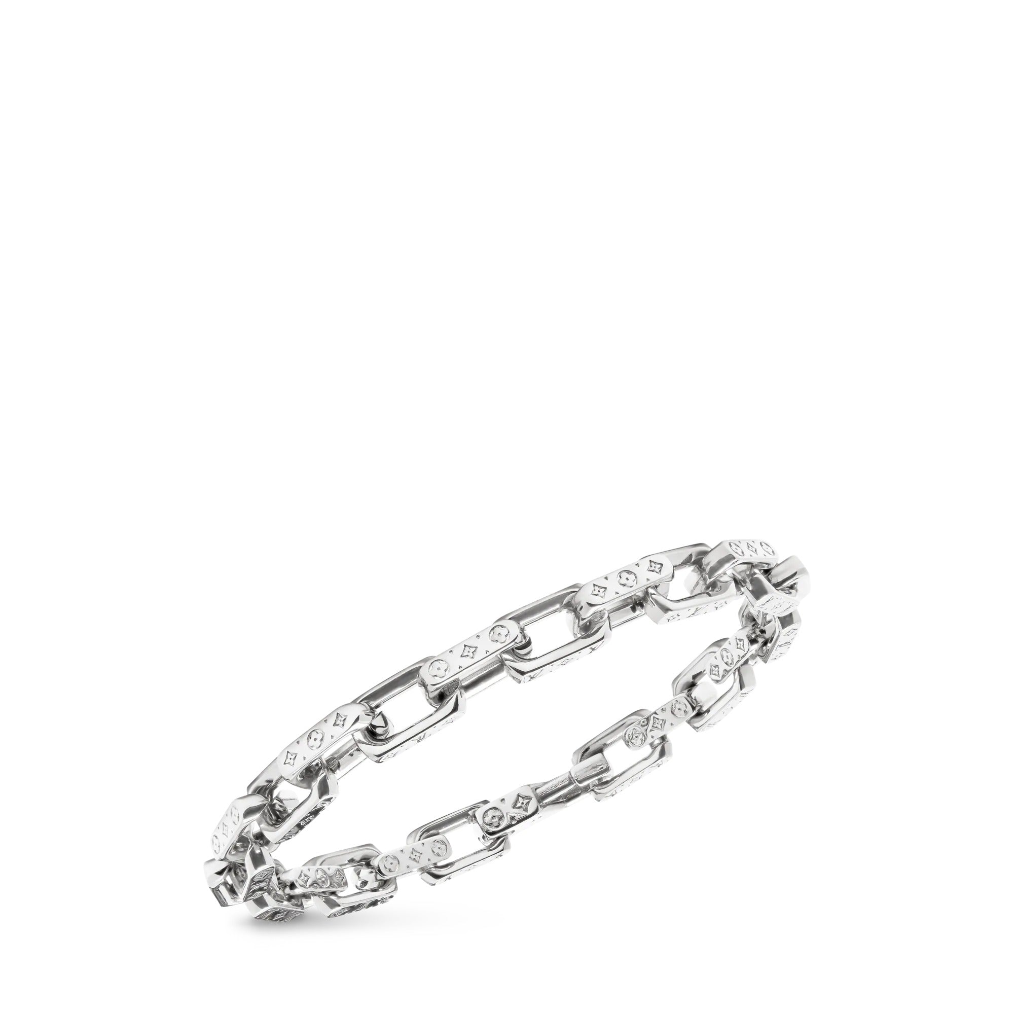 Mini Monogram Chain Bracelet