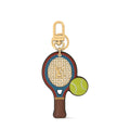 LV Tennis Racket Key Holder and Bag Charm