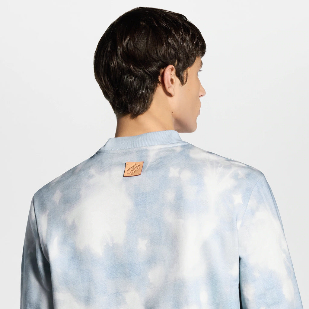 Long-Sleeved Printed Crewneck