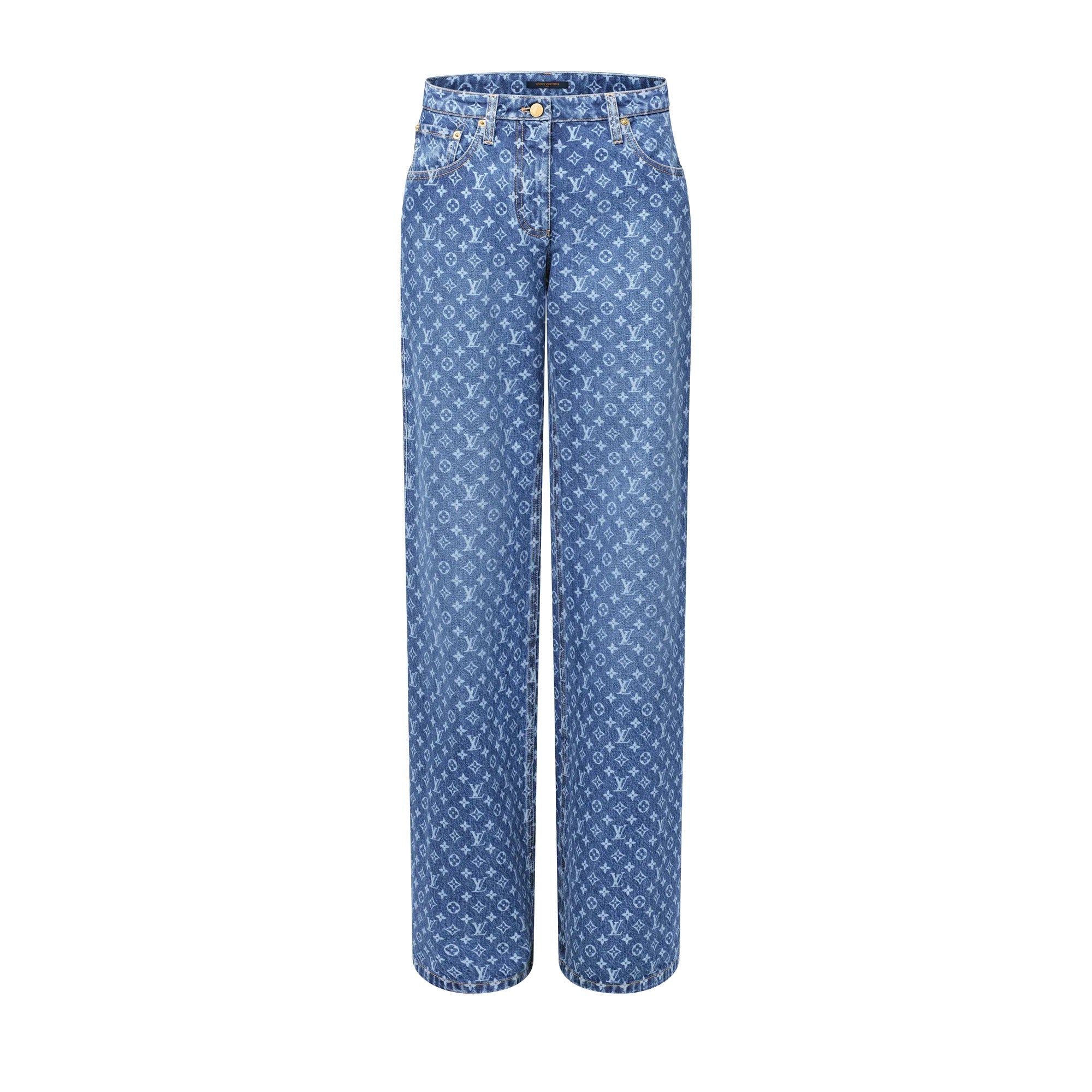 Monogram Flared Jeans