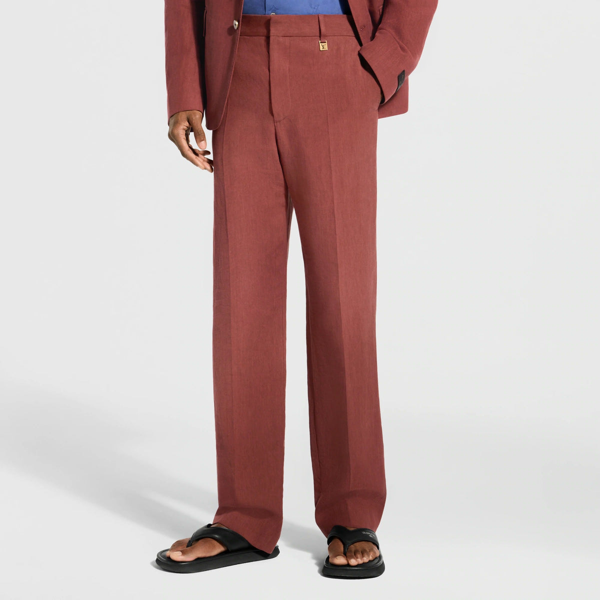 Linen Cigarette Pants
