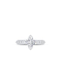 LV Diamonds Pavé Solitaire, LV Monogram Star cut