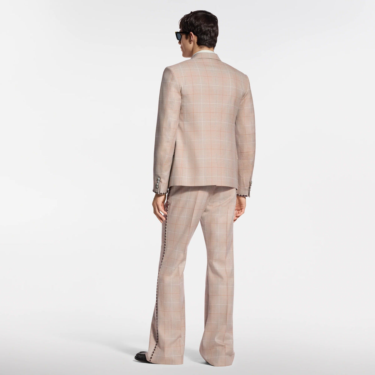 Bootleg Pants With Bead-Embroidered Details