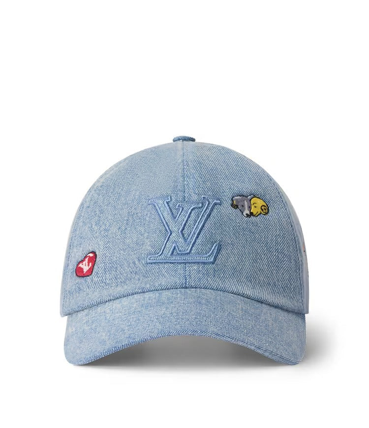 LV Denim Pets Cap