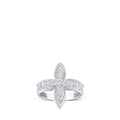 Idylle Blossom Ring, White Gold & Diamonds