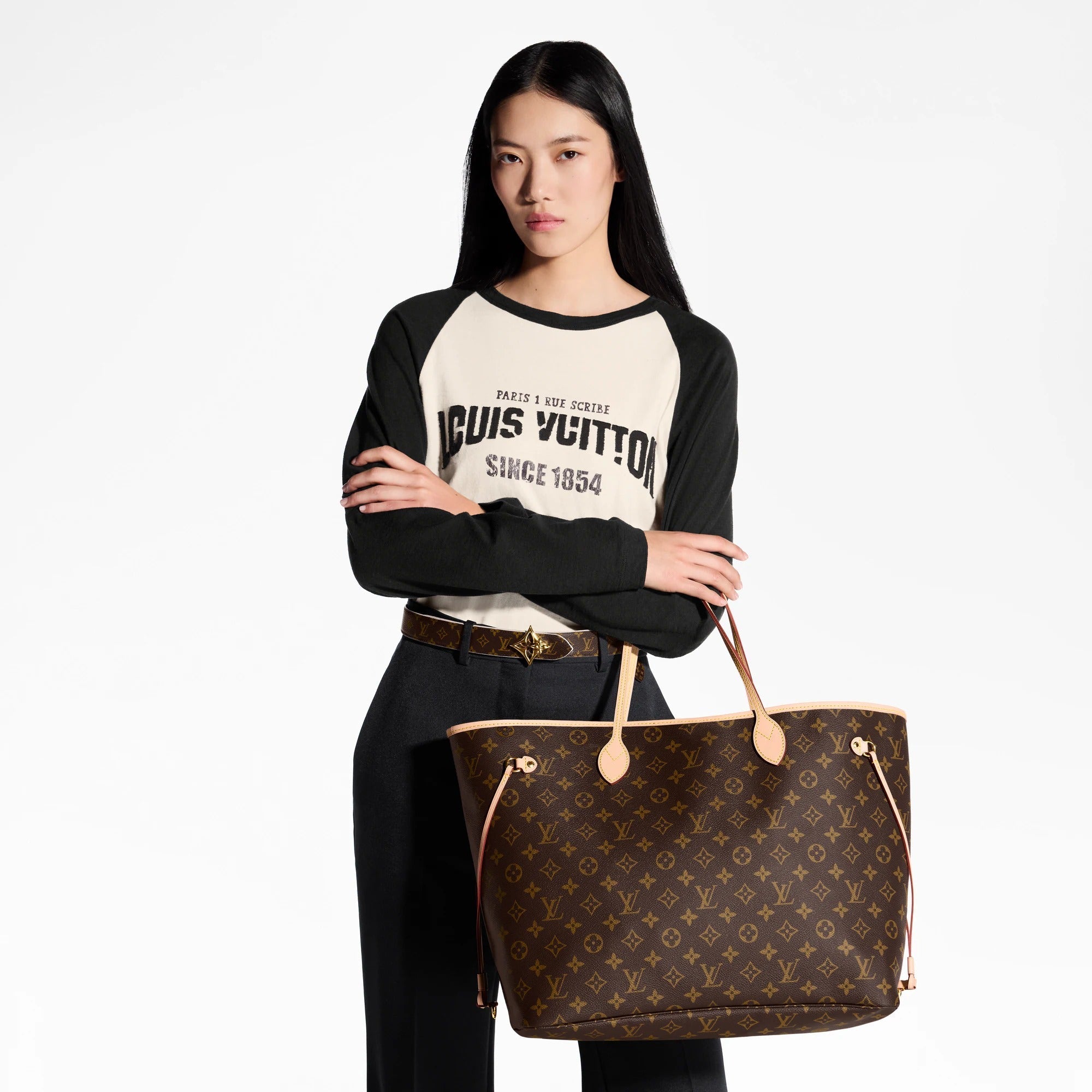 Neverfull GM Mon Monogram