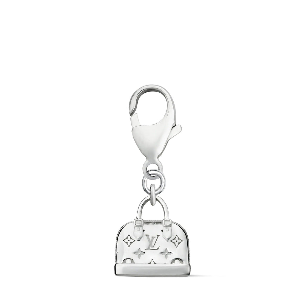 Alma Silver LV Charm
