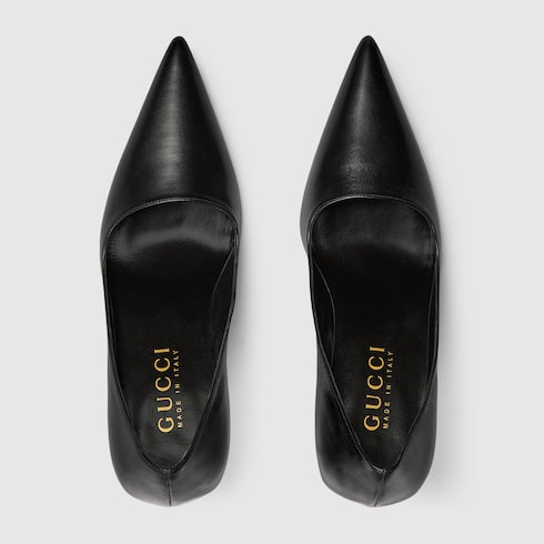 Women's Bombshell pump - black leather