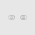 Gucci Interlocking stud earrings - 925 sterling silver