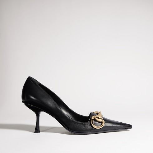 Women's Boulevard pump - black leather