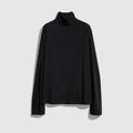 Cotton poplin T-shirt - black
