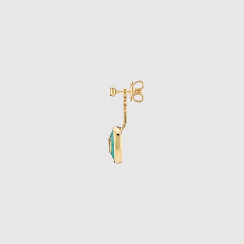 Gucci Interlocking 18k earrings - 18k yellow gold