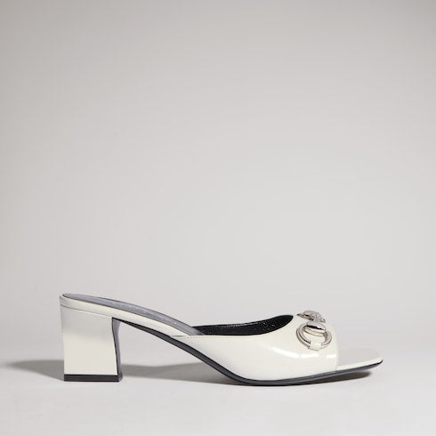 Women's Signora slide sandal - white leather